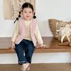 Dianxi 2026 Otoño/Invierno Nuevo Conjunto de Tres Piezas de Chaleco para Bebé para Niñas, Conjunto de Tres Piezas de Chaqueta de Forro Polar y Leggings