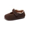 Zapatos Birkenstock para Niños Zapatos de Cuero para Niñas Primavera 2025 Clase Tigre Chang Estilo Coreano Zapatos de Encaje de Princesa Velcro Zapatos para Bebés Niños