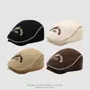 2026 Nuevo Estilo Boina Rayada Gorro de Bebé Boina de Otoño para Niños y Niñas, Gorra Infantil, Gorra Versátil de Visera