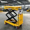 500kg litro 1 metro plataforma de pesagem caminhão balança eletrônica manual hidráulico caminhão de elevação plataforma de elevação hidráulica PTHL500C