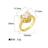 Europa y Estados Unidos joyería de moda transfronteriza cien personalidad apertura ajustable diamante mariposa estrella amor cobre micro incrustación anillo