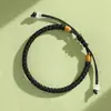 Cuerda roja tejida a mano, pulsera minimalista, cuerda para la mano de pareja, regalo de cumpleaños, regalo de Año Nuevo