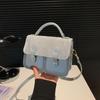 Bolsas Retro de Nicho Populares de Este Año para Mujer 2023 Nueva Moda Versátil Bolso de Hombro Único Cruzado Bolso Cuadrado Pequeño de Alto Valor