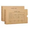 Caja de Vouchers Haiboxin Caja de Archivos de Contabilidad Kpj101 Caja de Almacenamiento Encuadernación de Caja de Cartón Kraft para Contabilidad Financiera
