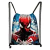Nueva Bolsa de Almacenamiento Cruzada de Poliéster con Cordón de Marvel Spider-Man Mochila con Cordón de Gran Capacidad Fabricante Venta al por Mayor