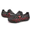 Zapatos Croc de Pareja Transfronterizos de Verano Sandalias Huecas Transpirables para Playa Deslizables Sandalias Personalizadas para Mujer Venta al por Mayor