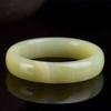 Pulsera de Jade Afgano, Pulsera de Jade Envuelto en Seda con Patrón Natural Azul y Blanco, 39 Yuan, Suministro de Regalo para Venta Ambulante, Jade de Seda