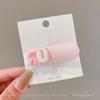 Pinza para el cabello de estrella amarilla para mujer, linda horquilla de dopamina de verano, clip para flequillo lateral, 2023, nuevo, pequeño, accesorio para el cabello