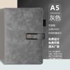 Libreta Estilo Casual A5 Cuero Suave de Alta Gama Libreta de Oficina Empresarial Personalizable Set de Caja de Regalo