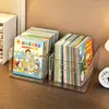 Caixa de Armazenamento de Livros Ilustrados Infantis, Organizador de Livros, Estante de Árvore Oxford Transparente, Armário de Rack de Armazenamento para Mesa de Escritório