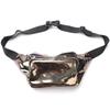 Nova Bolsa de Cintura Laser Pu Esportes ao Ar Livre Bolsa de Peito Colorida Laser Multicamada Moda Feminina Ombro Transversal Bolsa Atacado