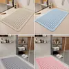 Alfombrilla de Piso para Baño, Alfombrilla Impermeable Antideslizante para Baño, Alfombrilla Anticaídas para Inodoro y Tina, Alfombrilla para Pies de Ducha de Hotel