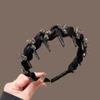 Diadema Elegante de Caña Alta para Mujer Nuevo Estilo 2025 Versátil para Salir con un Toque de Lujo Ligero Diadema Accesorio para el Cabello para Mujer de Gama Alta