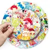50 lindas pegatinas de helado de verano: comida, helado, bebidas deliciosas, jugo, mascotas adorables, diversión infantil, pegatinas impermeables para manualidades