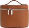 Promoção Quente da Amazon Bolsa de Maquiagem de Couro com Elástico Elástico Removível Transfronteiriça Grande Capacidade Caixa de Armazenamento de Cosméticos de PU de Alta Qualidade