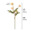 Flor Artificial con 5 Cabezas, Diente de León Pelota de Ping Pong Tallo Único, Flor Decorativa de Plástico para Boda, Accesorios de Interior, Flor Artificial Falsa al por Mayor