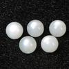 Grado 7A Blanco Cálido Piedra Lunar Cuentas Sueltas DIY Cristal Jade Hielo Piedra Lunar Cadena de una Sola Cuenta para Mujer