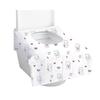 Asiento de Inodoro Desechable Adhesivo Doble Capa Engrosado Impermeable Viaje Portátil Cojín de Asiento Papel Hotel Especial Cubierta de Inodoro Todo Incluido
