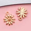 Colgante Alas de Ángel Copo de Nieve Aleación Retro Oro 21K DIY Pulsera Aretes Collar Accesorios de Joyería