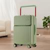 Nueva Maleta con Marco de Aluminio 2025 para Hombres, Maleta de Viaje de Gama Alta para Mujeres, Aspecto Elegante, Anticaída, Maleta de Viaje Ancha, Caja con Contraseña