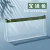 Bolsa de Lápices Transparente para Exámenes, Bolsa Especial de Papelería para Estudiantes de Primaria, Especial para Exámenes, Caja de Papelería Simple para Mujeres, Almacenamiento de Bolsa de Lápices