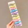 Gomas para el pelo de niños, nuevo estilo 2026, con diseño de lazo, bandas elásticas para el pelo para niñas, suaves con el pelo, alta elasticidad, círculos para coleta, accesorios para el pelo