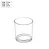 Vaso de vidrio transparente para aromaterapia de uso doméstico, alto valor de color, grueso, fabricantes al por mayor, embalaje para decoración de vidrio para el hogar