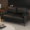 Sofá de lujo ligero para salas de estar pequeñas, sofá simple de dos o tres plazas para apartamentos, tiendas de ropa, propiedades de alquiler, áreas de descanso y áreas de recepción