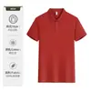 Camiseta de Manga Curta de Algodão Seda de Gelo para Mulheres, Top Casual de Cor Sólida para o Verão com Gola Polo, Camisa Polo Fina