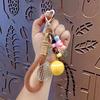 Llavero Creativo Miu Pulsera de Tenis Colgante para Mochila Llavero Lindo para Pareja Colgante Pequeño Regalo