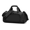Bolsa Fitness Treino Esportes Grande Capacidade Bolsa de Viagem Separação Seco e Molhado Portátil Ombro Transversal com Logo Fixo