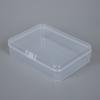 11.5 Caja de Plástico Transparente Rectangular Tarjeta de Presentación Tarjeta Bancaria Póker a Prueba de Polvo Caja de Embalaje Caja de Almacenamiento de Herramientas de Ferretería