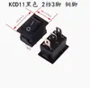 Interruptor Basculante KCD11 Interruptor de Alimentación Pequeño Microinterruptor 2/3 Pines 3 Posiciones 10*15mm Pin Doblado 3A250V
