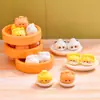 Lindo Desayuno Xiaolongbao Comida Artificial Miniatura Juguete Accesorios de Resina Casa de Muñecas Decoración DIY Adornos Pequeños de Escritorio