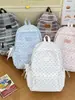 Mochila ligera y sencilla de estilo japonés con lunares, nueva mochila casual para estudiantes de secundaria y preparatoria, mochila escolar estilo universitario