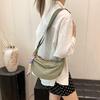 Bolsa Feminina Casual Tendência Grande Capacidade 2026 Nova Moda Verão Bolsa de Ombro Transversal Tecido de Alta Qualidade Bolsa Bolinho