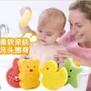 Esponja Fofa de Celulose de Madeira Comprimida Natural de Desenho Animado para Banho Infantil, Esponja de Limpeza, Palha de Aço, Absorvente, Macia, Ferramenta Mágica de Limpeza