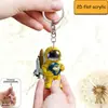 Novo Pingente de Carro Pingente de Mochila Pingente Acrílico para Retrovisor Pingente de Chaveiro Figura de Foguete Espacial Transfronteiriço