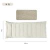 Cama Plegable Colchón de Algodón Individual Cama de Siesta para Oficina Siesta Engrosada con Almohadilla de Algodón Accesorios Gamuza