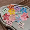 Pinza para el Cabello de Estrella Brillante Estilo Y2K para Niñas, Pinza de Mariposa de Estrella de Cinco Puntas para Flequillo de Niñas y Pinzas Pequeñas para el Cabello