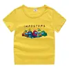 Ropa infantil nueva de 2023, camiseta de manga corta de verano para niños, camisa de algodón para niños y niñas, camiseta de media manga para bebés, top para niños
