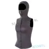 Macacão de Surfe com Capuz Sem Mangas Cr 3mm Neoprene Super Elástico Dividido Roupa de Neoprene Colete de Neoprene Traje de Snorkel