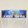 Bolsa de Mão Transparente de PVC Simples com Fecho de Pressão Personalizável Impressível Plástico para Embalagem de Anime Bolsa de PVC de Desenho Animado para Crianças