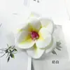 Película de impresión 3D cabeza de magnolia mesa de postres diy decoración de pastel tocado de minoría étnica material de flor artificial accesorios
