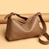 Bolso de Mujer Simple de Moda Versátil de Gran Capacidad Nuevo Bolso de Hombro Textil Comercio Exterior Bandolera Patrón Lichi Bolso Tote para Mujer