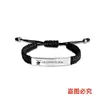 Pulsera de Acero Inoxidable Tejida a Mano con Placa Curva Grabada de Acero de Titanio para la Temporada de Graduación 2026 Transfronteriza Europea y Americana Venta al por Mayor