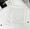 Bolsa de papel para ventana semi-transparente, papel ácido blanco, pegatinas para agenda, bolsa de empaque para accesorios, bolsa de sub-empaque para regalo