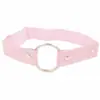 Anillos Redondos para Piernas, Tobilleras y Ligas de Cuero PU Ecológico Transfronterizos Europeos y Americanos Estilo Harajuku Punk Street Dance Nightclub Sexy y Juguetones