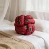 Cojín de bola anudada navideña, bola octagonal de dos hebras tejida a mano, estilo nórdico para sala de estar, dropshipping transfronterizo de Amazon