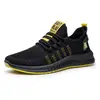 Novos Tênis de Corrida Masculinos, Estilo Coreano Transfronteiriço, Tênis Confortáveis Fly-Knit, Tênis Casuais Leves e Modernos, Venda por Atacado de Tênis Esportivos Masculinos